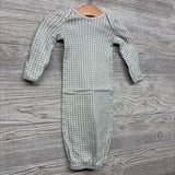 LS PJ Gown Gingham 3M