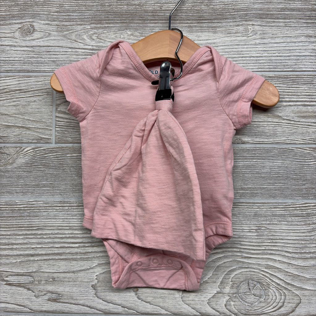 Bodysuit & Hat 0-3M