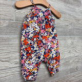 Tank Outfit Flowers 0-3M