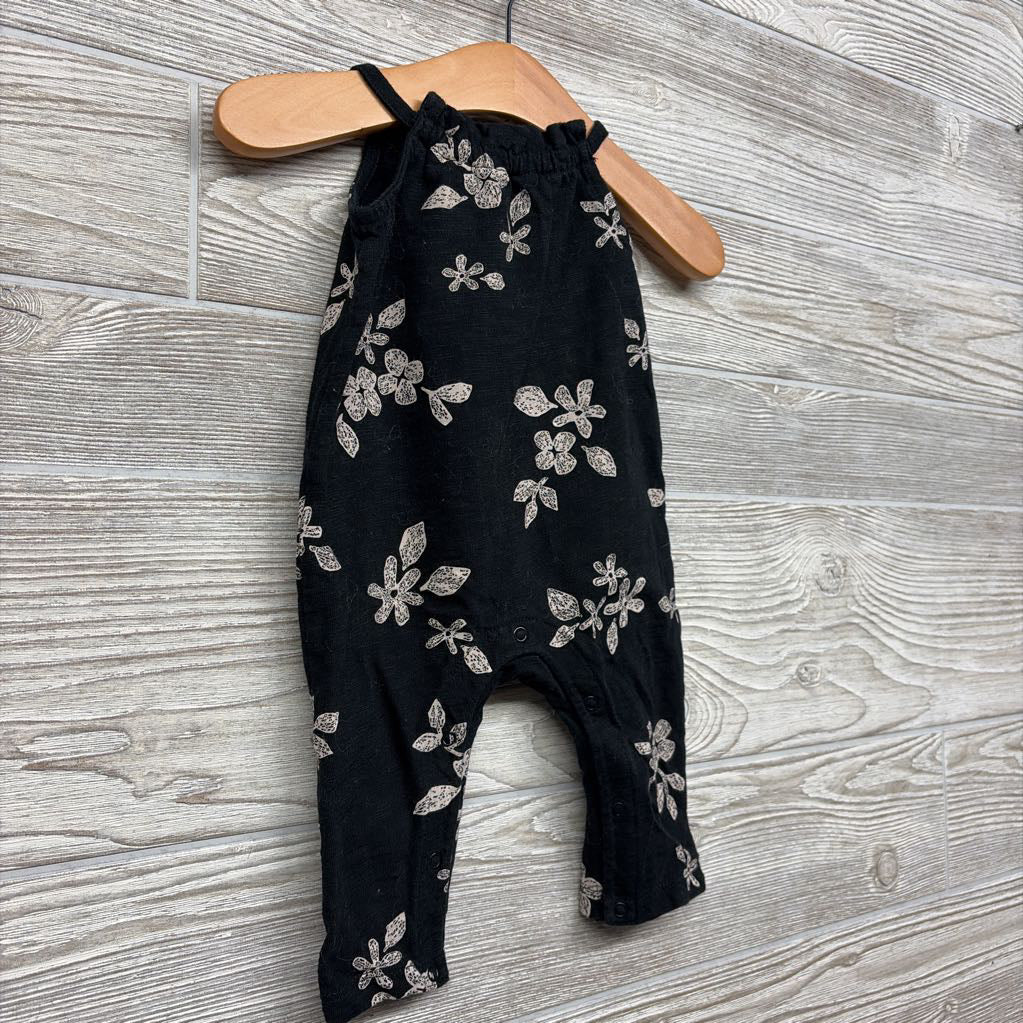 Tank Outfit Flowers 0-3M