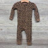 LS Snap Outfit Animal Print 12-18M