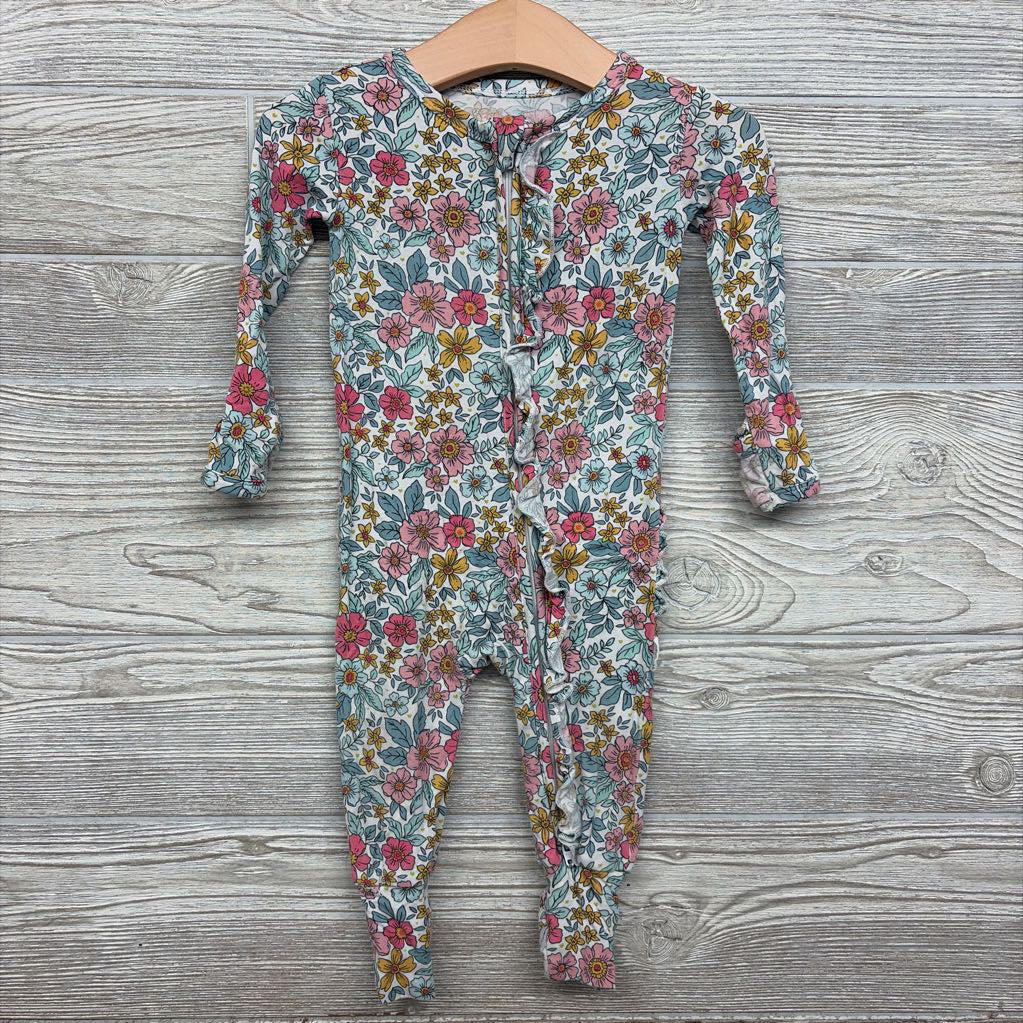 Bamboo Sleeper Flowers Ruffle 12M
