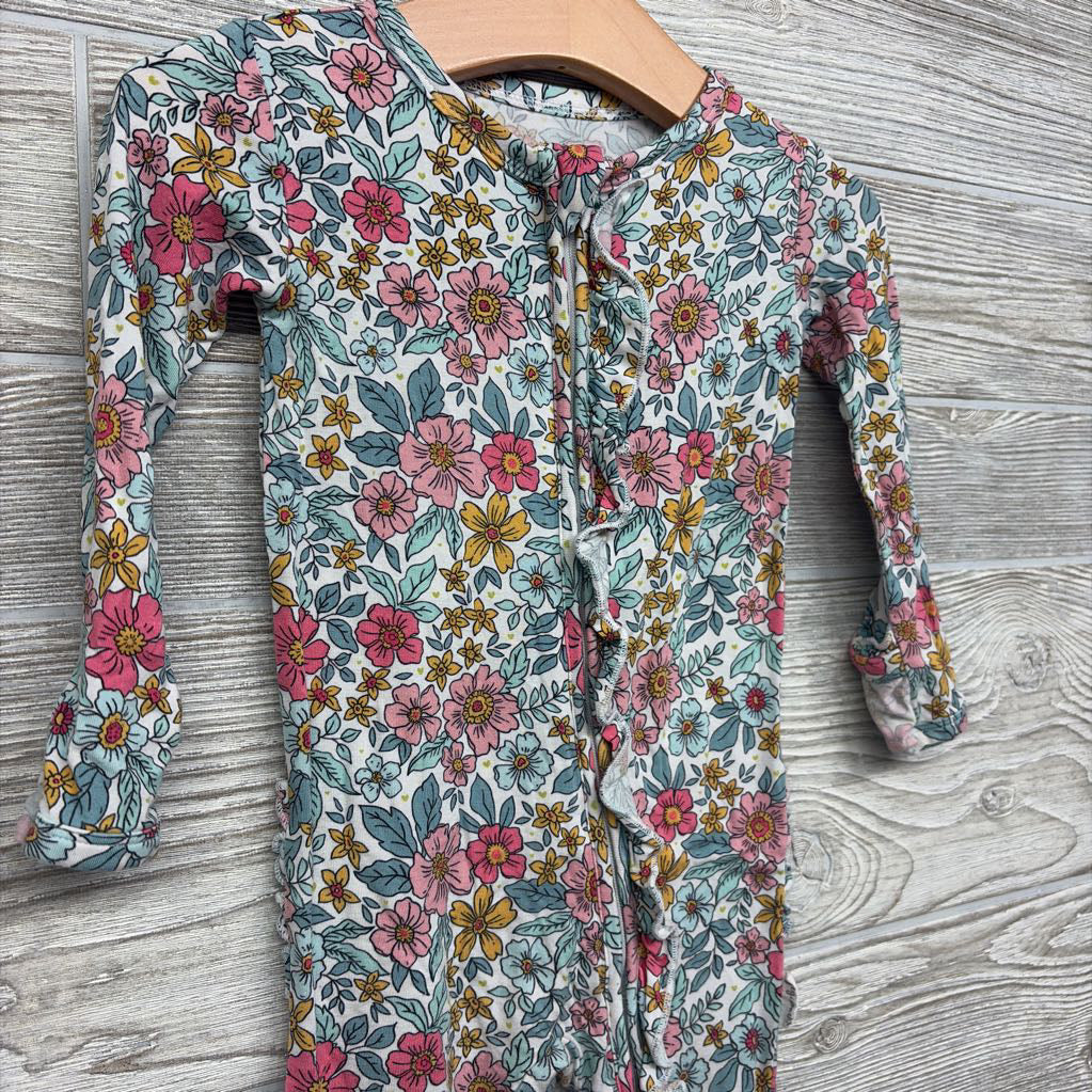 Bamboo Sleeper Flowers Ruffle 12M
