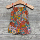 Tank Romper Flowers 3M