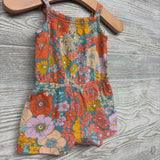 Tank Romper Flowers 3M