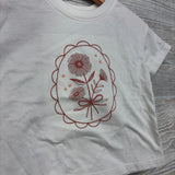 Shirt Flowers Bow 3T