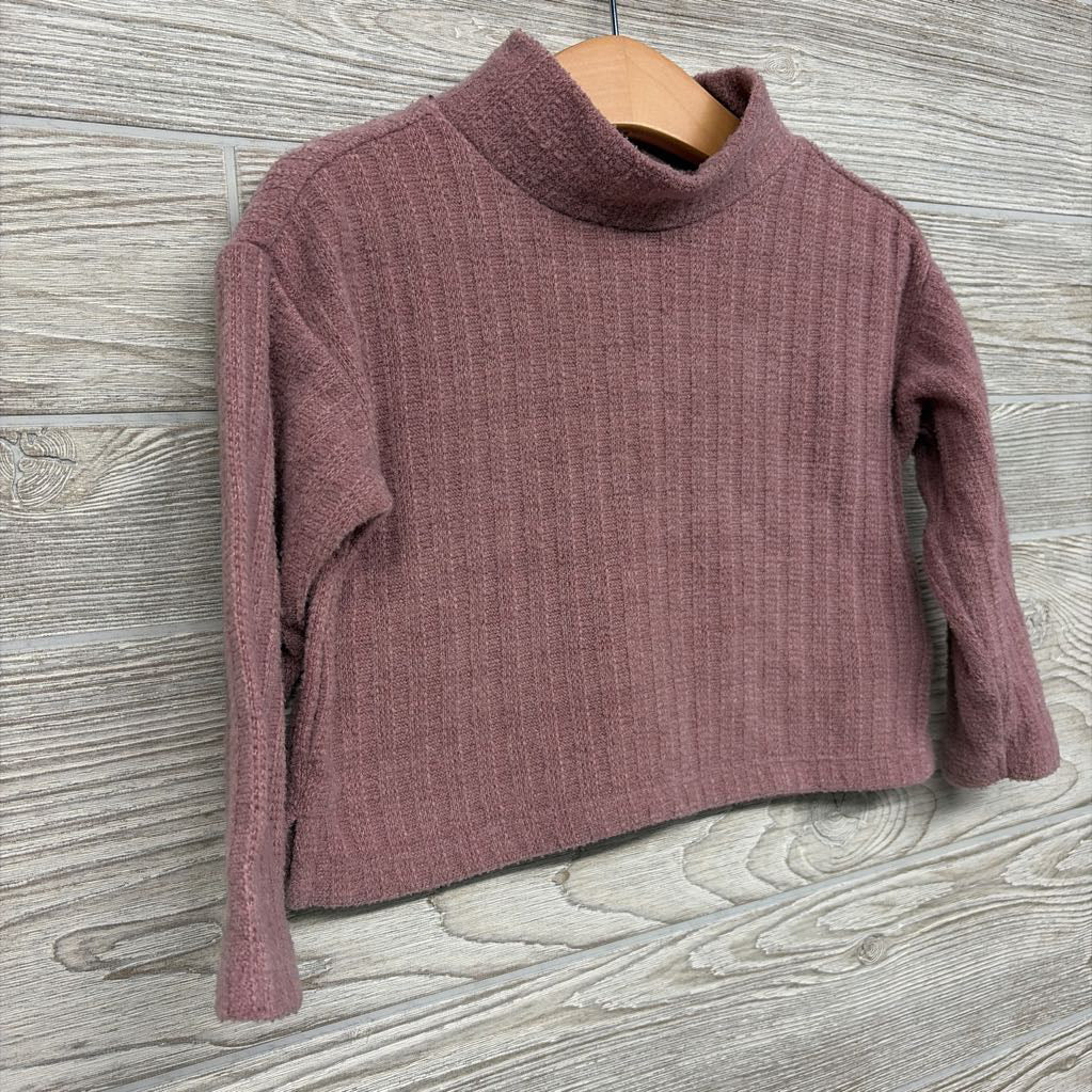 Cropped Mock Neck Sweater 2T