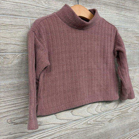Cropped Mock Neck Sweater 2T