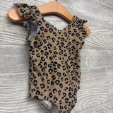 Flutter Strap Swimsuit Animal Print 9-12M