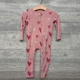 LS Bamboo Outfit Hearts 12-18M *
