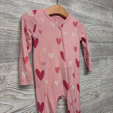 LS Bamboo Outfit Hearts 12-18M *