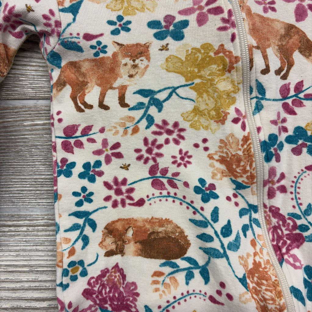 Sleeper Fox Flowers 3-6M