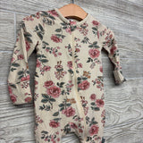 LS Bamboo Outfit Flowers 0-3M *