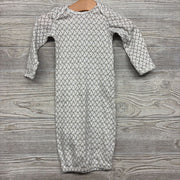 LS PJ Gown Giraffe 0-3M