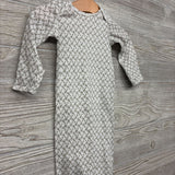 LS PJ Gown Giraffe 0-3M