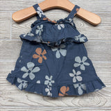 Textured Tank Dress Flowers 3M