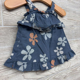 Textured Tank Dress Flowers 3M