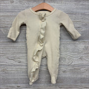 Waffle Knit Sleeper Ruffles 0-3M