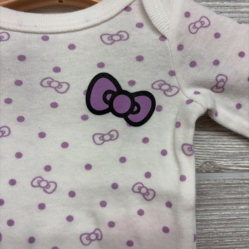 LS Bodysuit Dots Bows 3M