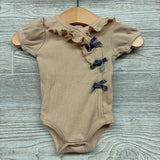 Ribbed Bodysuit Bows 0-3M