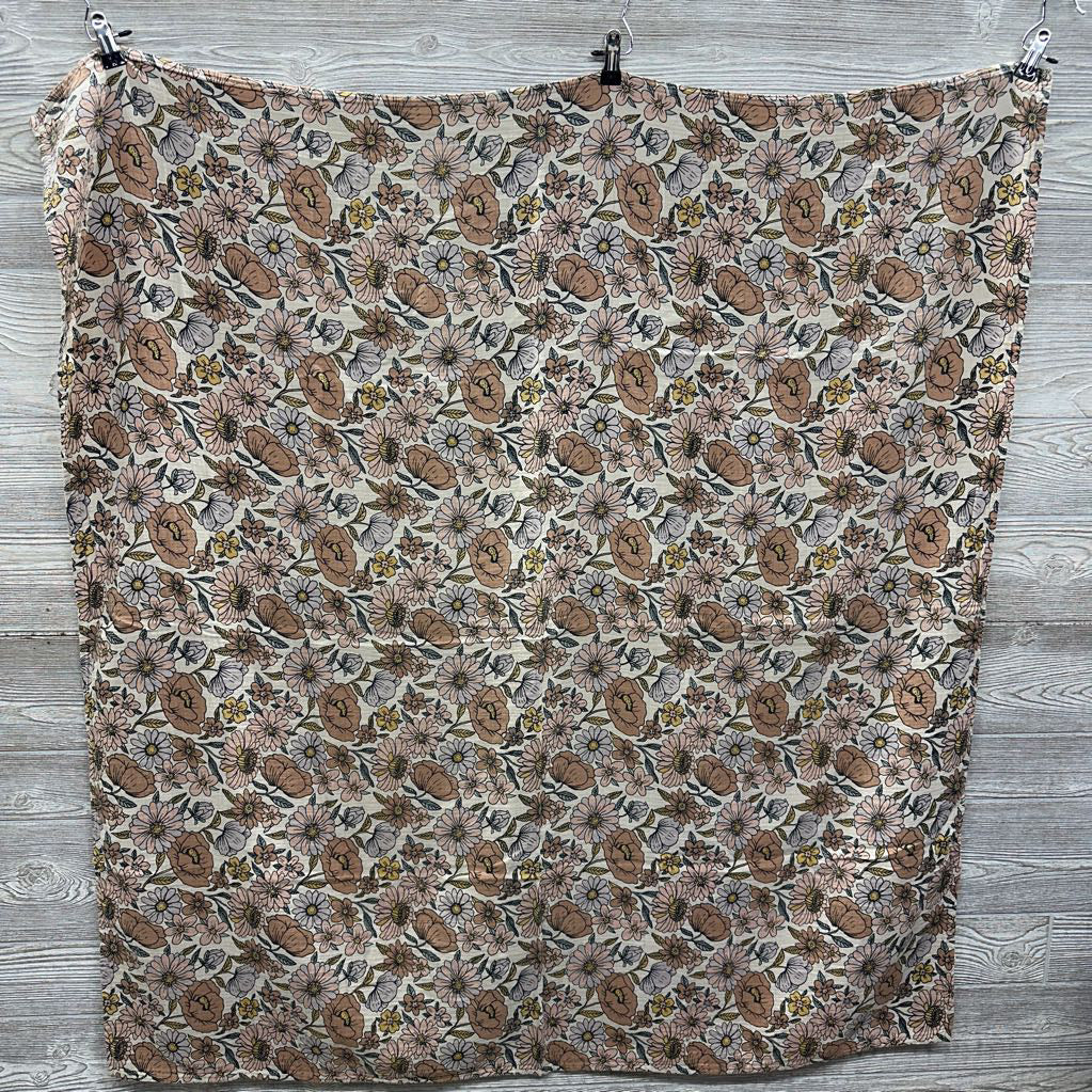 Organic Muslin Blanket Flowers