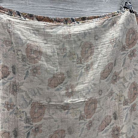 Organic Muslin Blanket Flowers