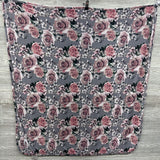 Patoo Bamboo Blanket Flowers Stripes