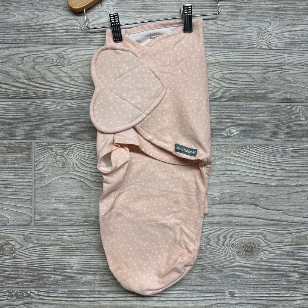 Swaddle Me Monogram Collection Dots 0-3M