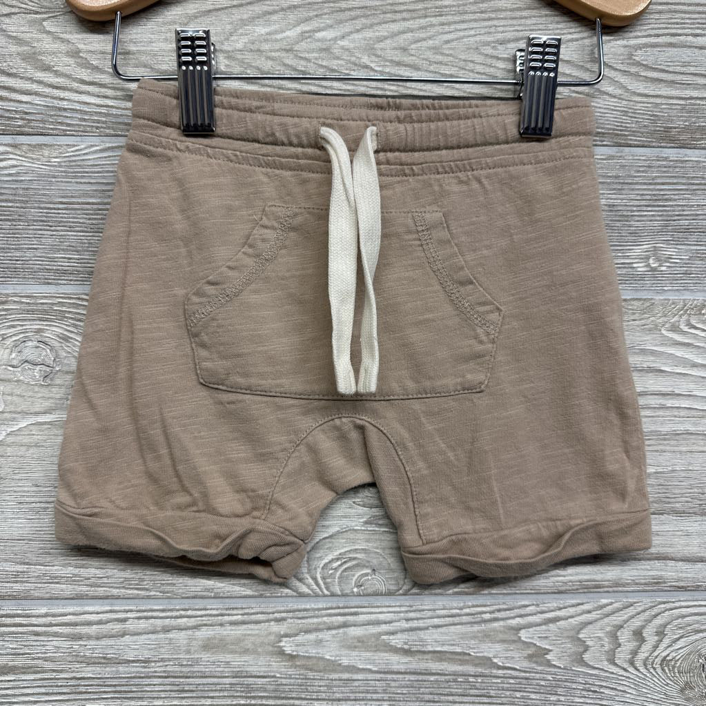 Harem Shorts Cuffed Kangaroo Pocket 12-18M *