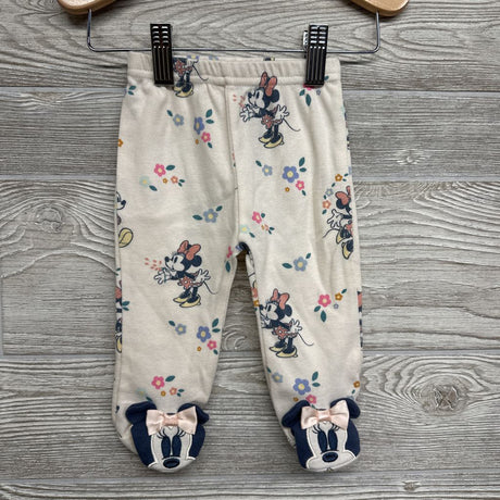 Bodysuit Never Stop Dreaming & Footed Pants Minnie Mickey 0-3M