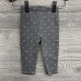 LS Waffle Knit Skirted Bodysuit & Leggings Dots 6M