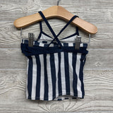 2 Pc Swimsuit Stripes 3T