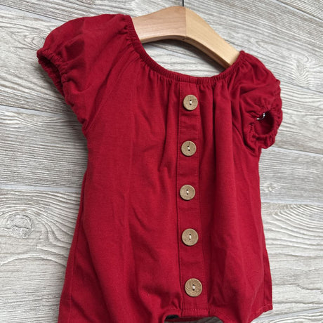 Puff Sleeve Shirt Buttons & Ruffle Shorts Animal Print 2T