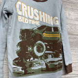 2 Pc LS PJs Monster Trucks Crushing Bedtime 10