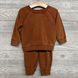 Weathered Crewneck & French Terry Joggers Bear 18-24M