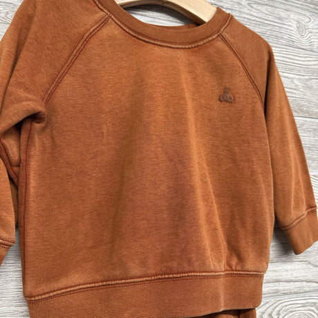 Weathered Crewneck & French Terry Joggers Bear 18-24M