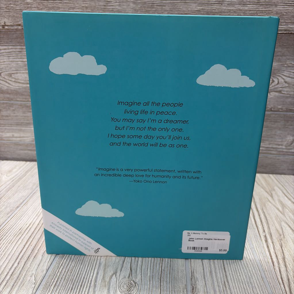 John Lennon Imagine Hardcover Book