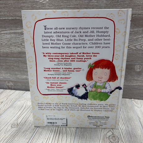 Mary Had A Little Jam And Other Silly Rhymes Hardcover Book