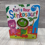 Fart & Roar Stinkosaur! Hardcover Book
