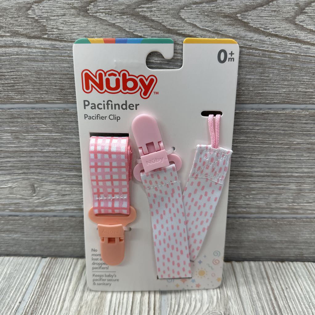 NEW 2 Pk Pacifier Clips