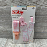NEW 2 Pk Pacifier Clips