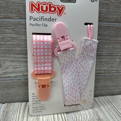 NEW 2 Pk Pacifier Clips