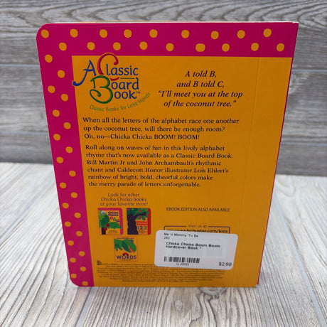 Chicka Chicka Boom Boom Hardcover Book *
