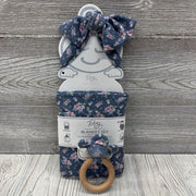 NEW Blanket, Headband & Teether Set Flowers