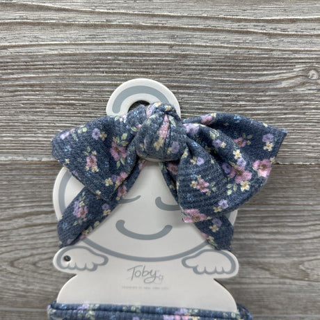 NEW Blanket, Headband & Teether Set Flowers