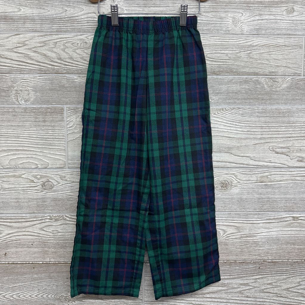 2 Pc LS Plaid Button Up PJs 6T