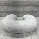 Nursing Pilllow W/ Minky Dot Cover