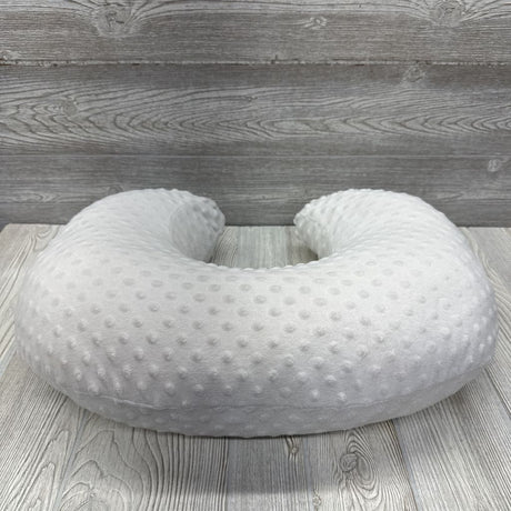 Nursing Pilllow W/ Minky Dot Cover