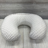 Nursing Pilllow W/ Minky Dot Cover