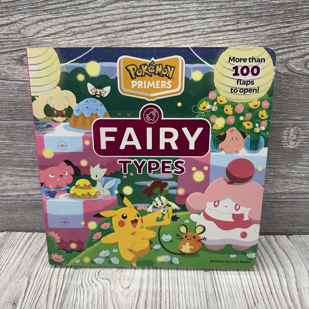 Pokemon Fairy Types Board Book